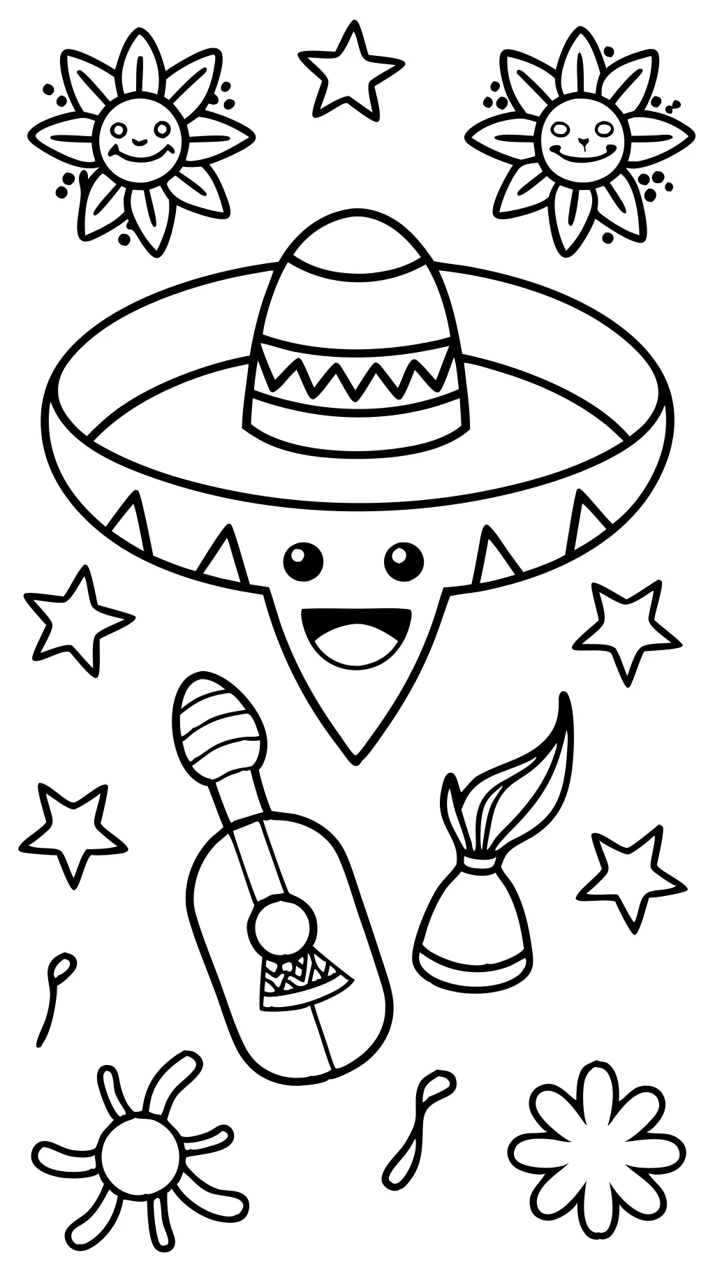 cinco de mayo coloring pages